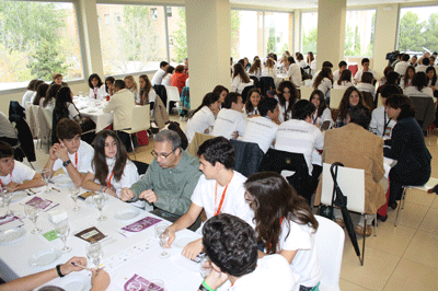 Asistentes a la pasada edición de Café con Ciencia en la Universidad de Jaén
