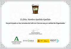 Thumbnail Diploma Café con Ciencia 2025 (organizador)